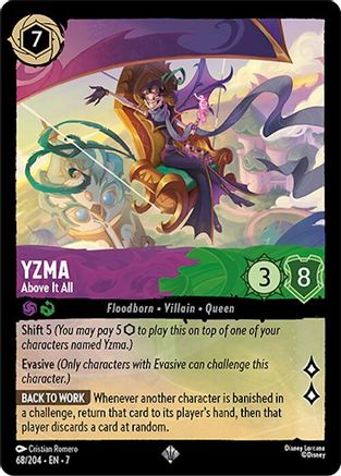 Yzma - Above It All (68/204) - Archazias Island Main image