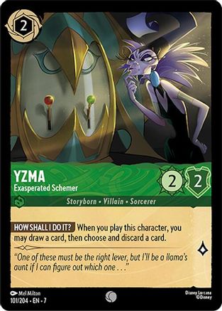 Yzma - Exasperated Schemer (101/204) - Archazias Island Main image