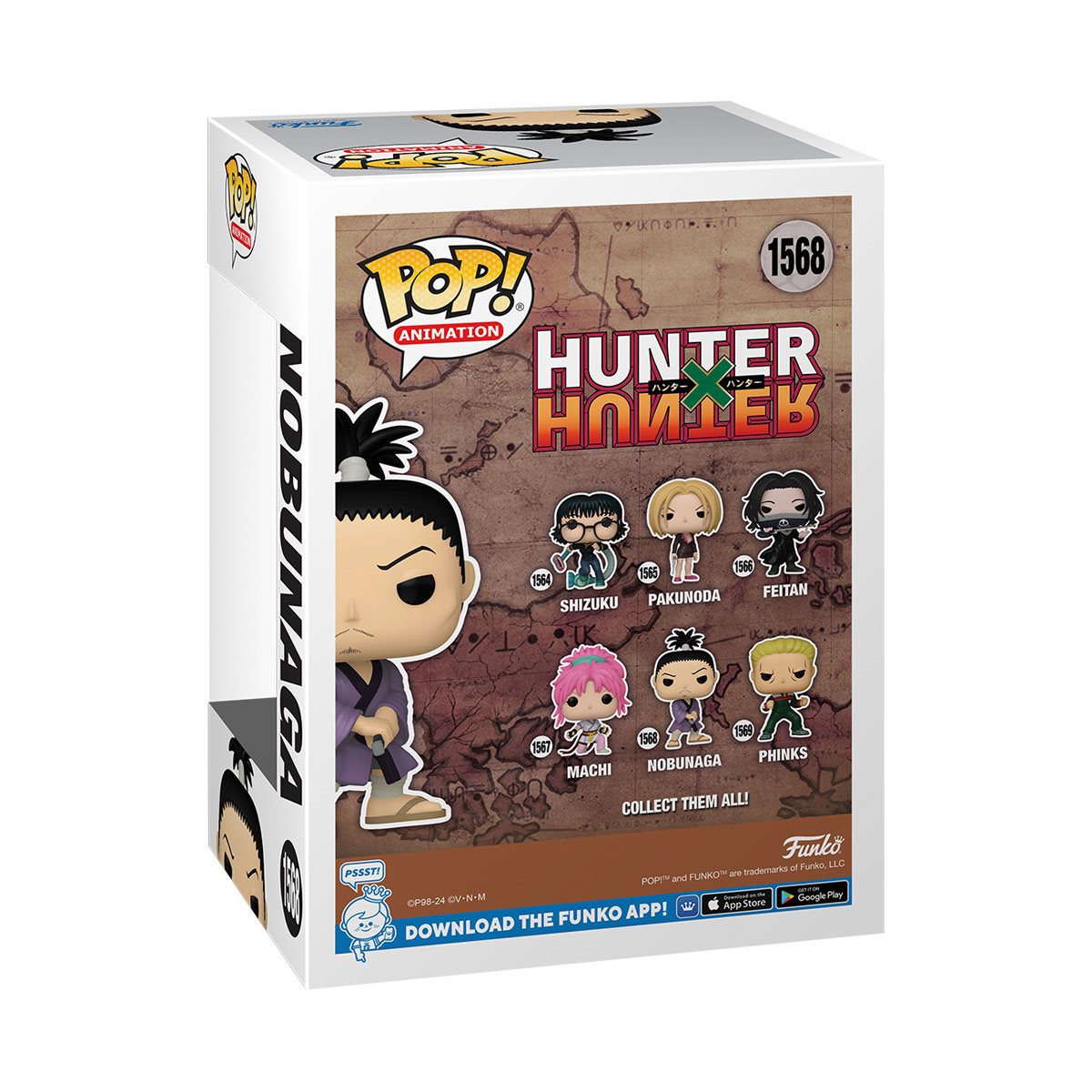 Hunter x Hunter Nobunaga Funko Pop! Vinyl Figure #1568 - Collectors World Toys