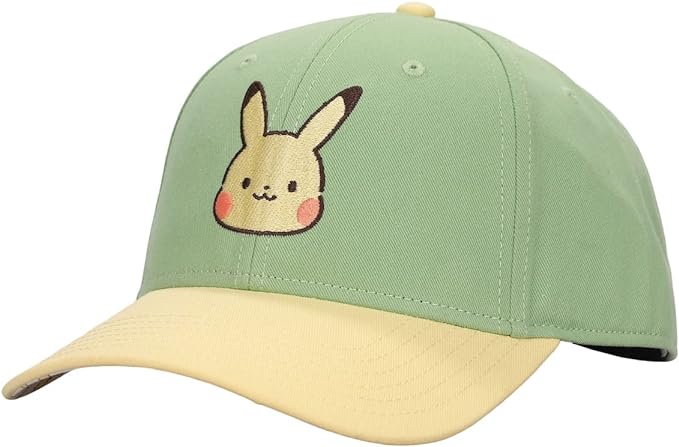 Pikachu Chibi Embroidered Contrast Hat - Collectors World Toys