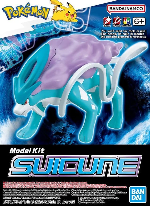 Pokemon Suicune Model Kit - Collectors World Toys