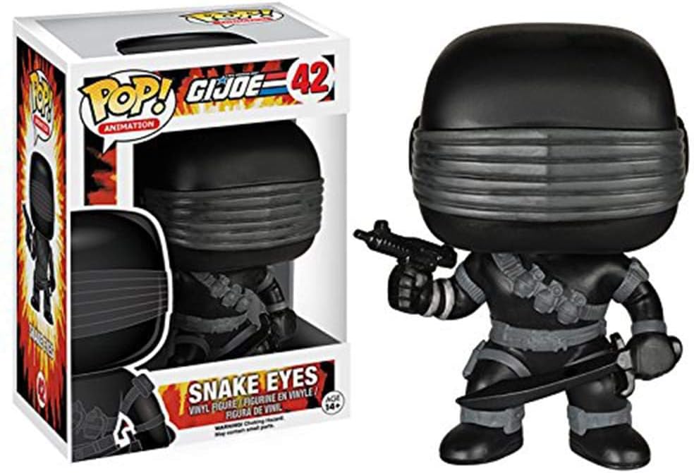 Funko POP TV: G.I. Joe - Snake Eyes Action Figure Main image