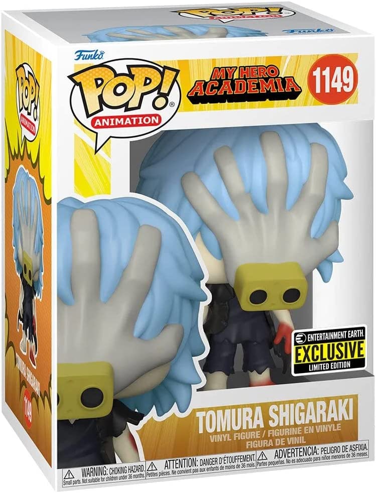 My Hero Academia Tomura Shigaraki Pop! 1149 Vinyl Figure - Entertainment Earth Exclusive - Collectors World Toys