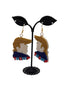 Trump beaded earrings