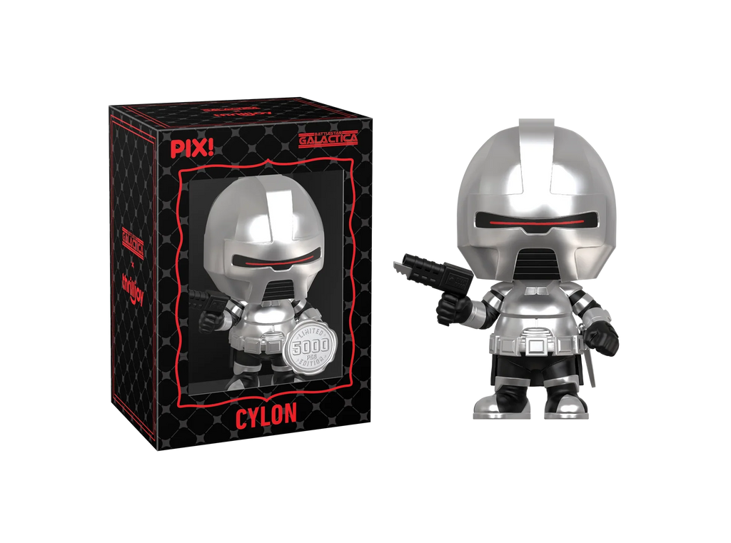 [Thrilljoy] Battlestar Galactica - Cylon LE5000 PIX Vinyl Figure (1 in 6 Chance at Chase)