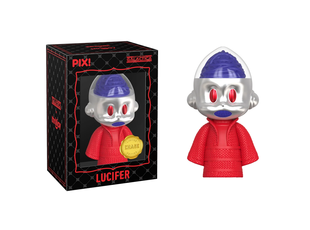 [Thrilljoy] Battlestar Galactica - Cylon LE5000 PIX Vinyl Figure (1 in 6 Chance at Chase)