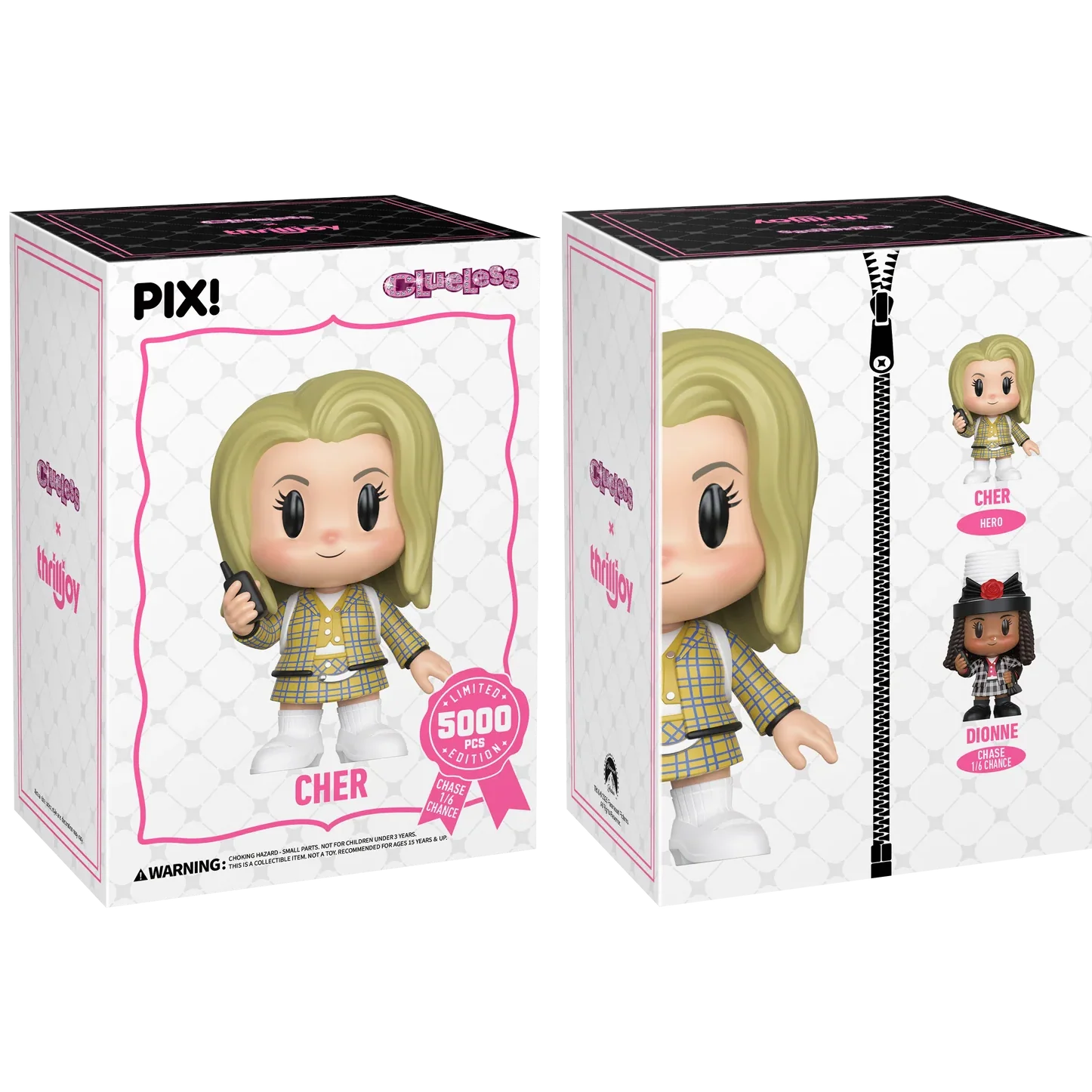[Thrilljoy] Clueless Movie - Cher Horowitz LE5000 PIX Vinyl Figure (1 in 6 Chance at Chase) Main image