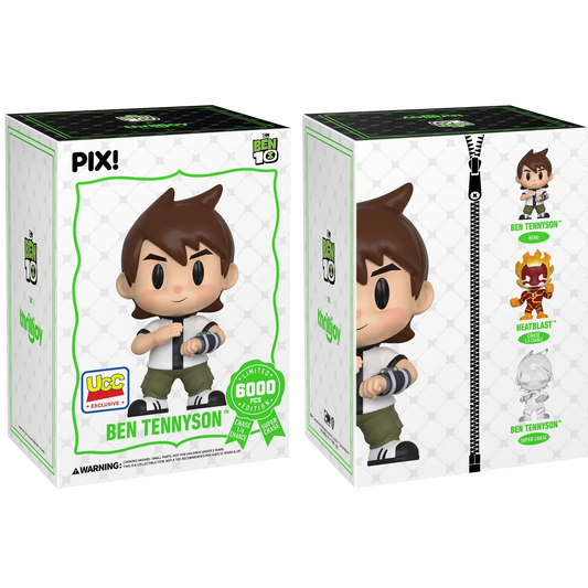 [Thrilljoy] [EXCLUSIVE] BEN 10 - Ben Tennyson LE6000 PIX Vinyl Figure (1 in 6 Chance at Chase)