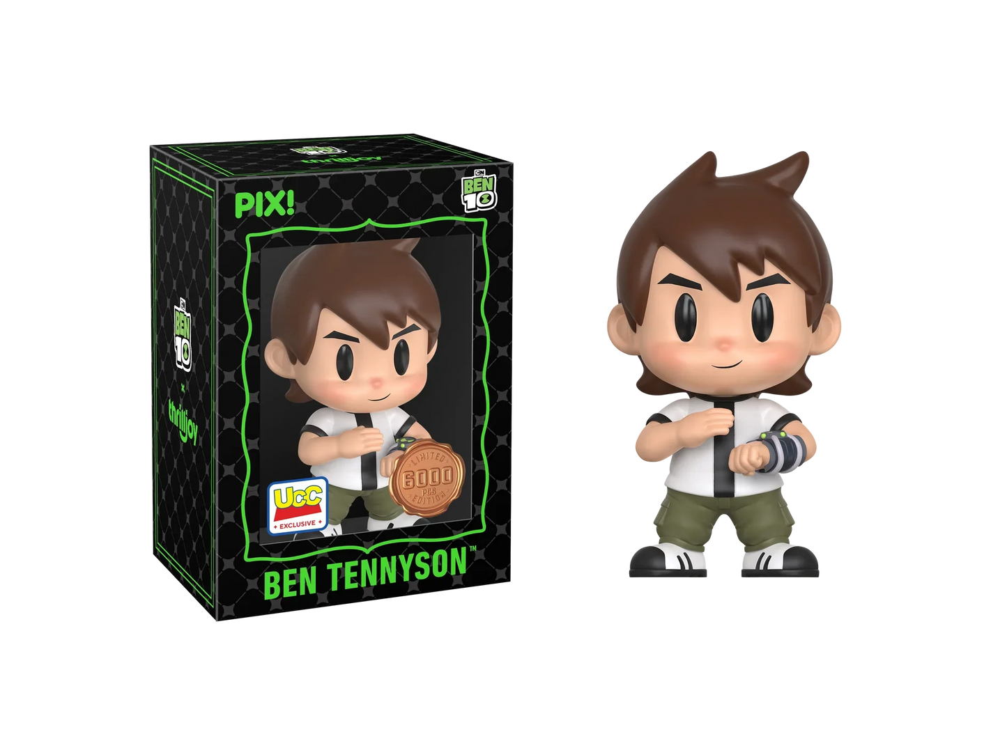 [Thrilljoy] [EXCLUSIVE] BEN 10 - Ben Tennyson LE6000 PIX Vinyl Figure (1 in 6 Chance at Chase)