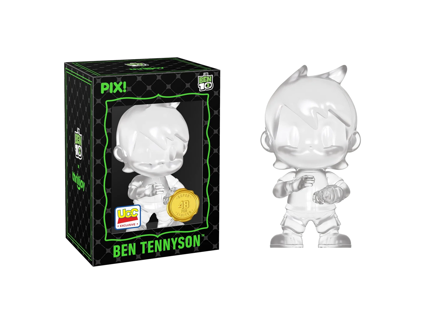 [Thrilljoy] [EXCLUSIVE] BEN 10 - Ben Tennyson LE6000 PIX Vinyl Figure (1 in 6 Chance at Chase)