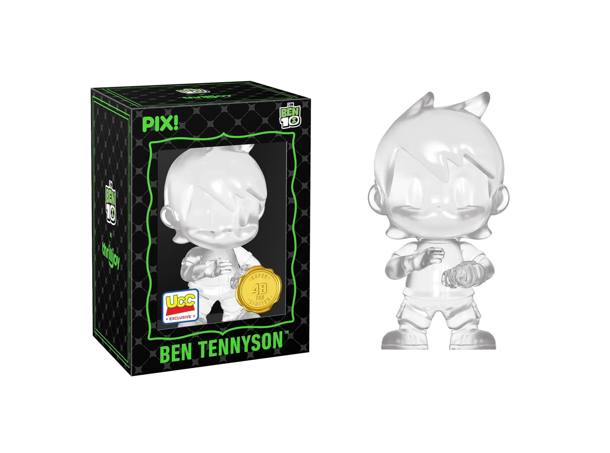 [Thrilljoy] [EXCLUSIVE] BEN 10 - Ben Tennyson LE6000 PIX Vinyl Figure (1 in 6 Chance at Chase)