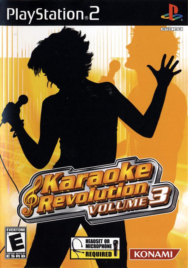 Karaoke Revolution Volume 3 (Playstation 2) Main image