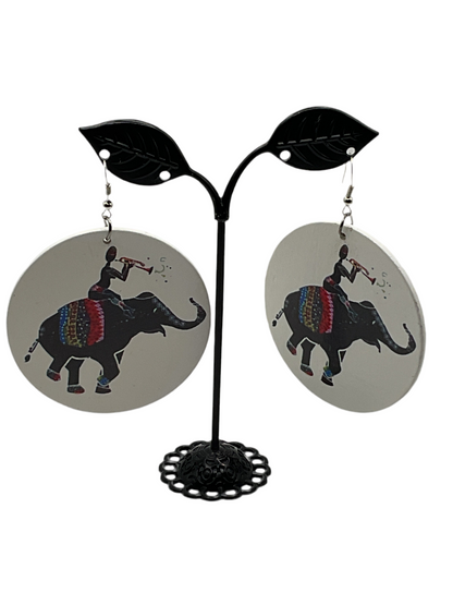 Africa Earrings African Elephant Earrings