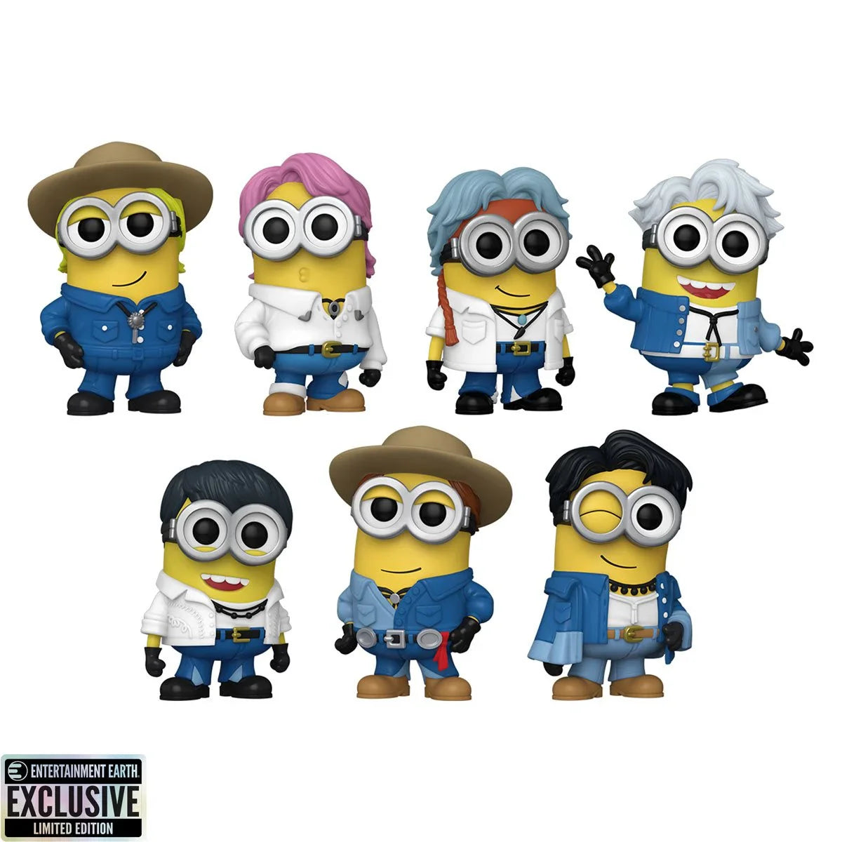 Despicable Me 4 Minions x BTS Funko Pop! Vinyl Figure 7-Pack - Entertainment Earth Exclusive Main image