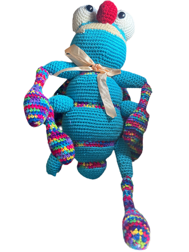 Hand Crocheted Fly Hover Image