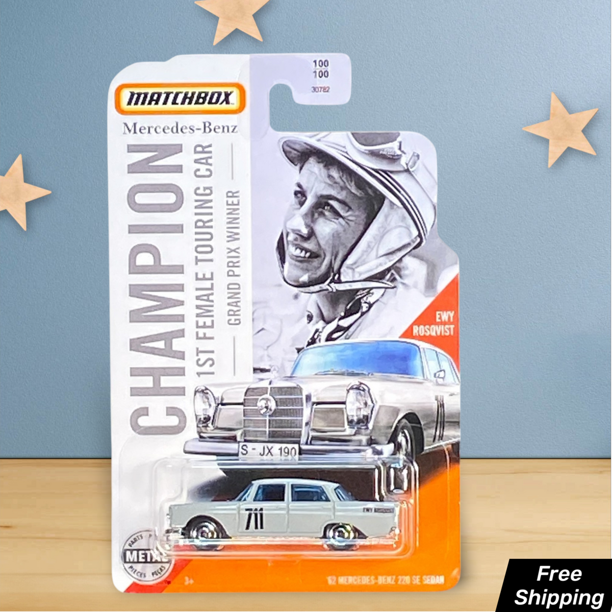 Matchbox '62 Mercedes-Benz 220 SE - Matchbox Series 100/100