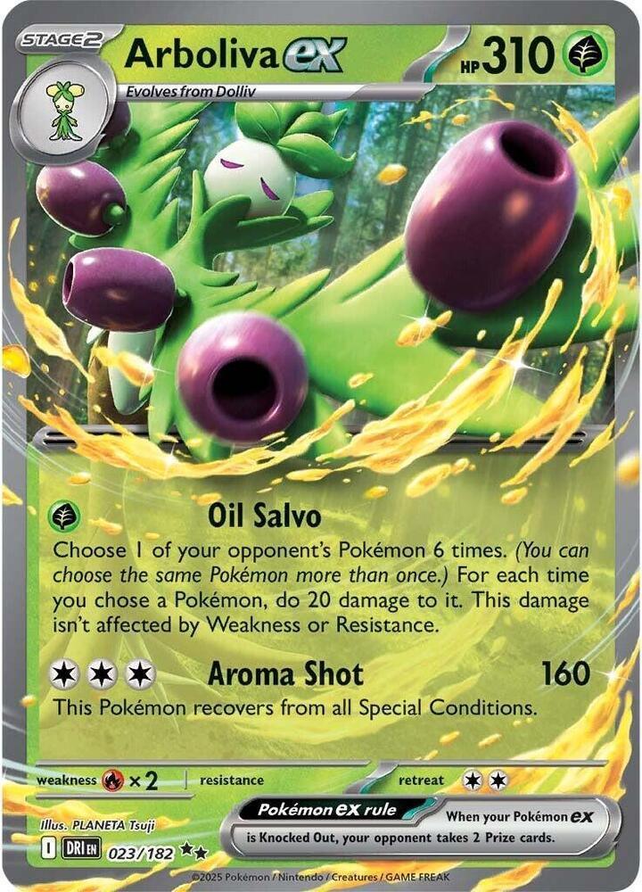 Arboliva ex (023/182) [Scarlet & Violet: Destined Rivals] Main image