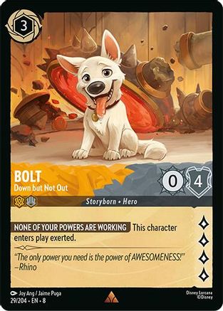 Bolt - Down but Not Out (29/204) - Reign of Jafar Main image