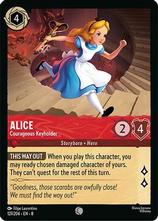 Alice - Courageous Keyholder (127/204) - Reign of Jafar Main image