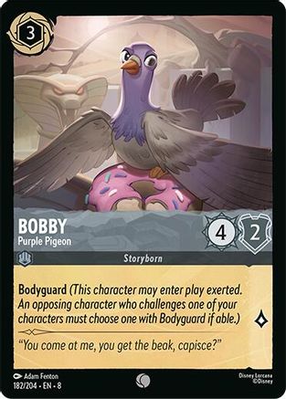 Bobby - Purple Pigeon (182/204) - Reign of Jafar Cold Foil Main image