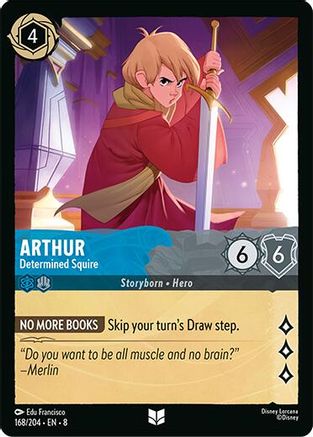 Arthur - Determined Squire (168/204) - Reign of Jafar Main image