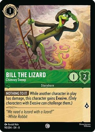 Bill the Lizard - Chimney Sweep (90/204) - Reign of Jafar Main image