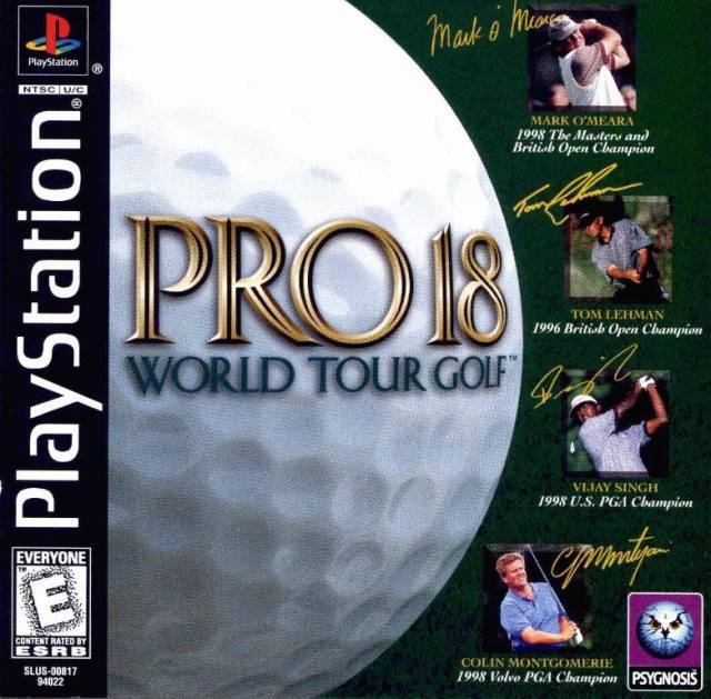 Pro 18: World Tour Golf (Playstation) Main image