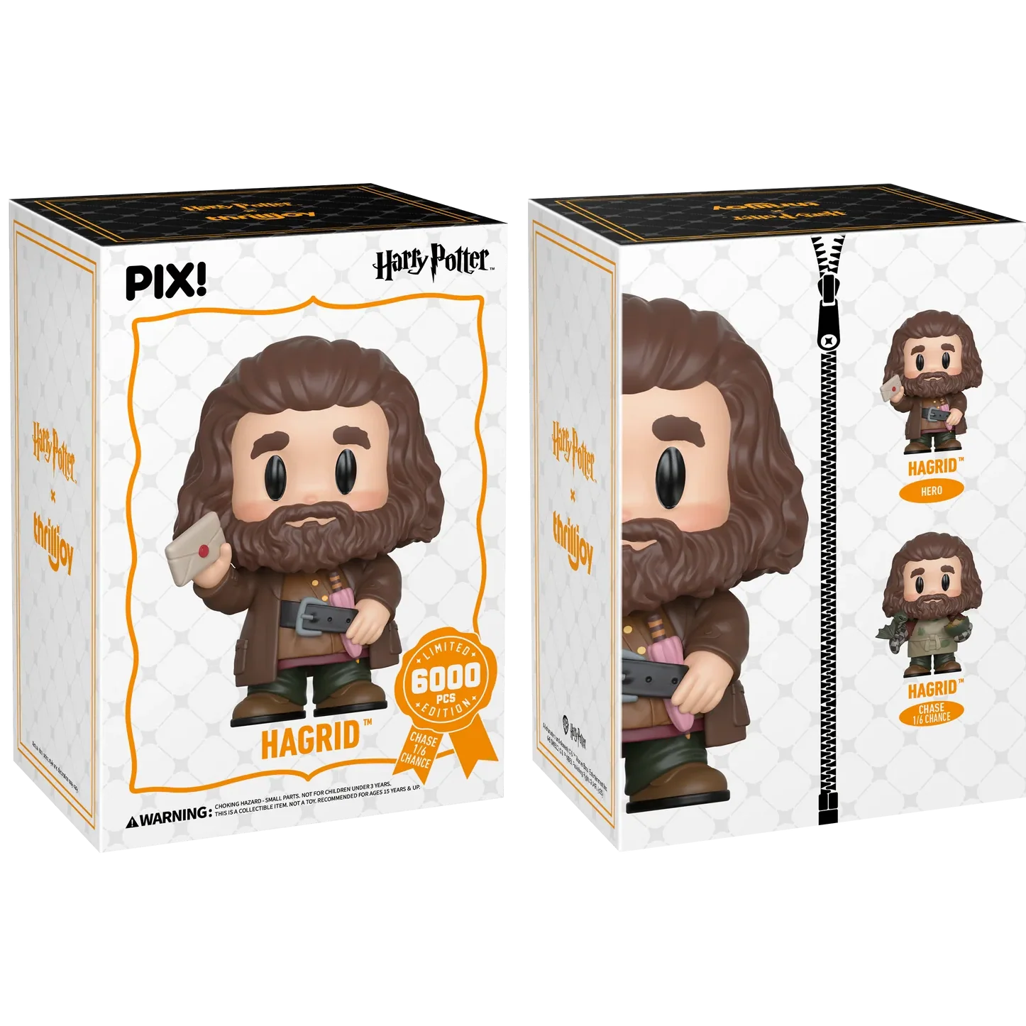 [Thrilljoy] Harry Potter and The Wizarding World - Rubeus Hagrid LE6000 PIX Vinyl Figure (1 in 6 Chance at Chase) Main image
