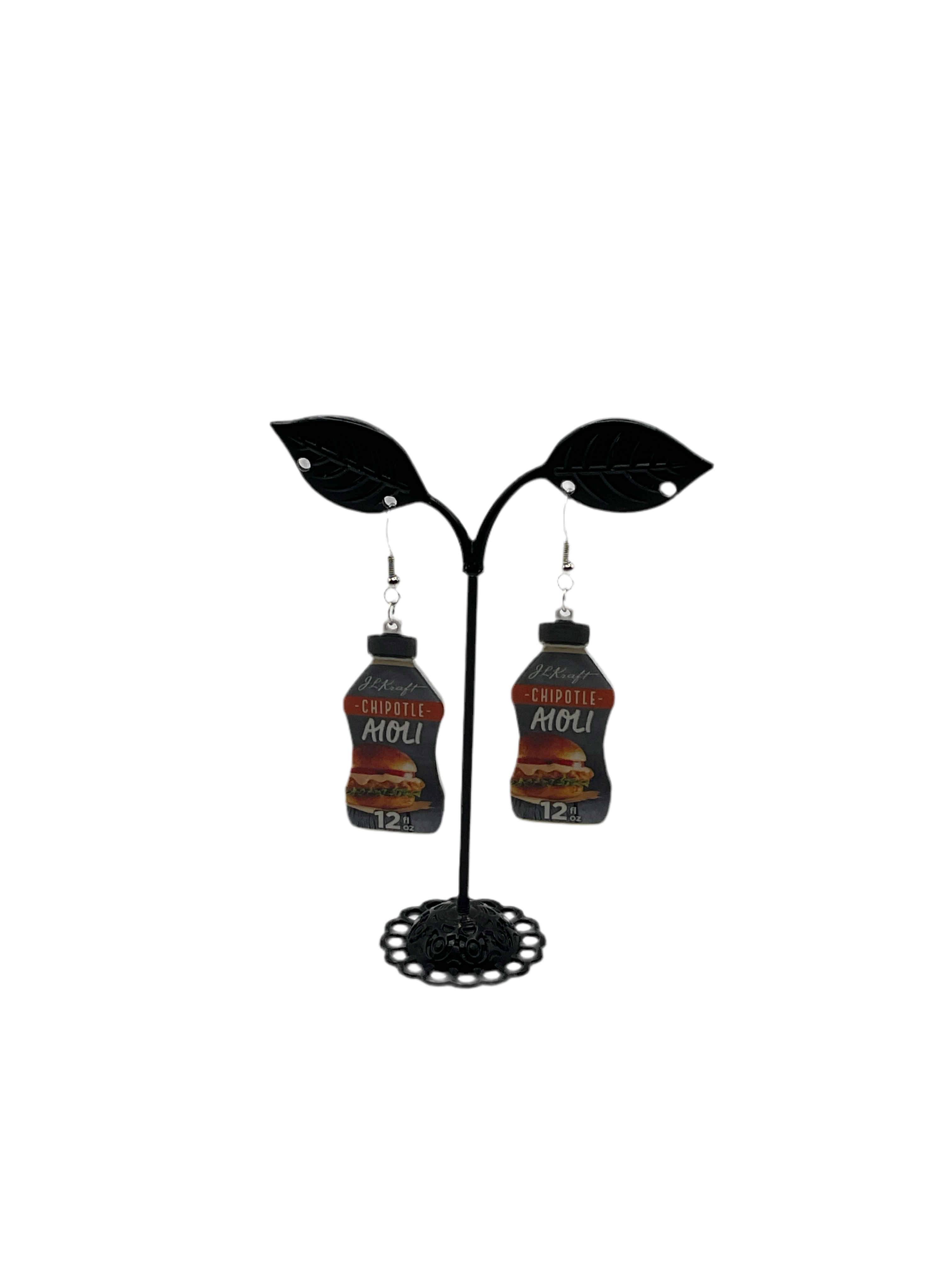 Chipotle Aioli Sauce  Earrings - Collectors World Toys