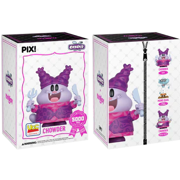 [Thrilljoy] [EXCLUSIVE] CHOWDER PIX! Chowder LE5000 PIX Vinyl Figure (1 in 6 Chance at Chase)