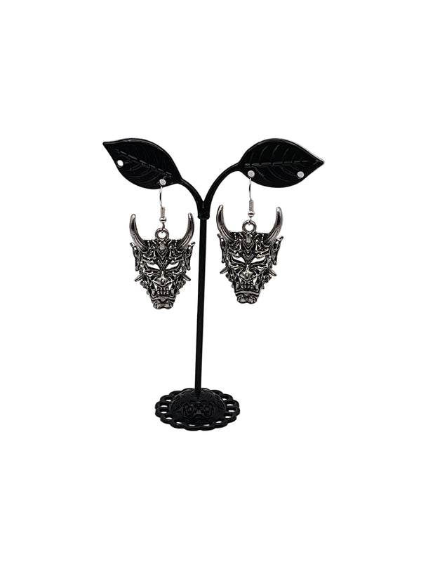 Hannya Mask Earrings
