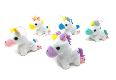 Kawaii Animal & Friends 2.75" Unicorn Plush - Collectors World Toys
