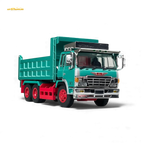 (Pre-Order) DBGT Hino Super Dolphin Dump Truck - Green 1:64