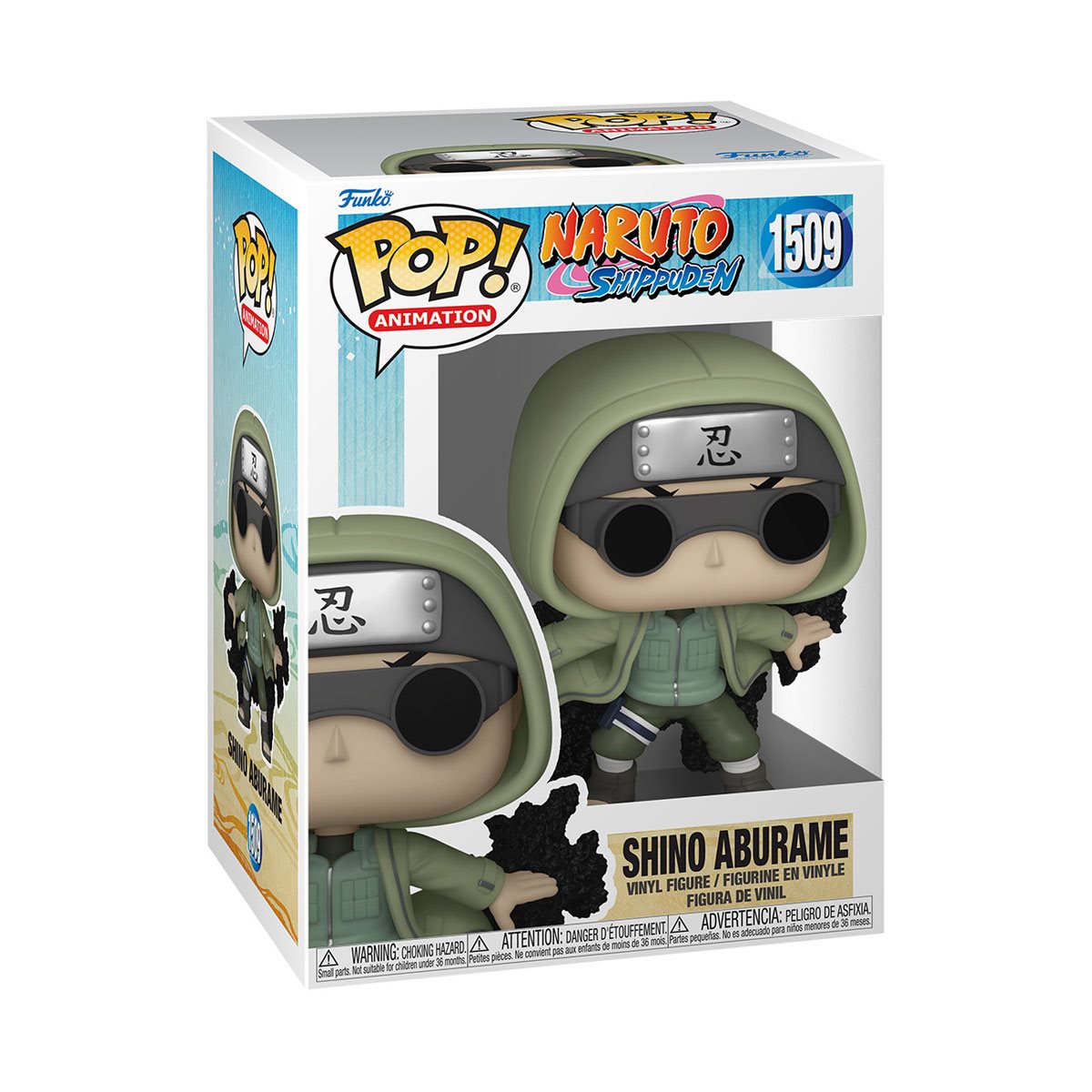 Naruto: Shippuden Shino Aburame Funko Pop! Vinyl Figure #1509 Secondary image