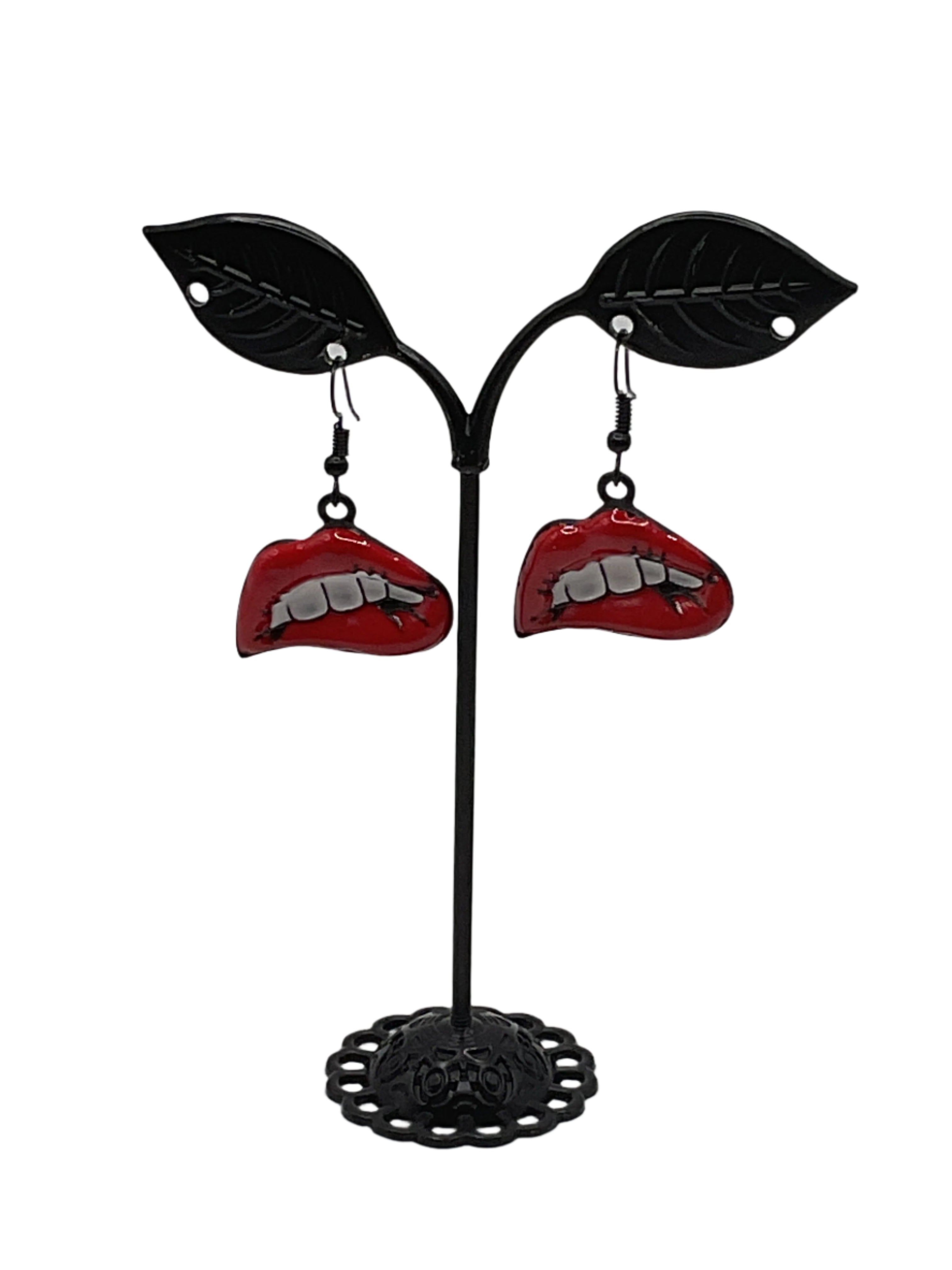 Lip Earrings