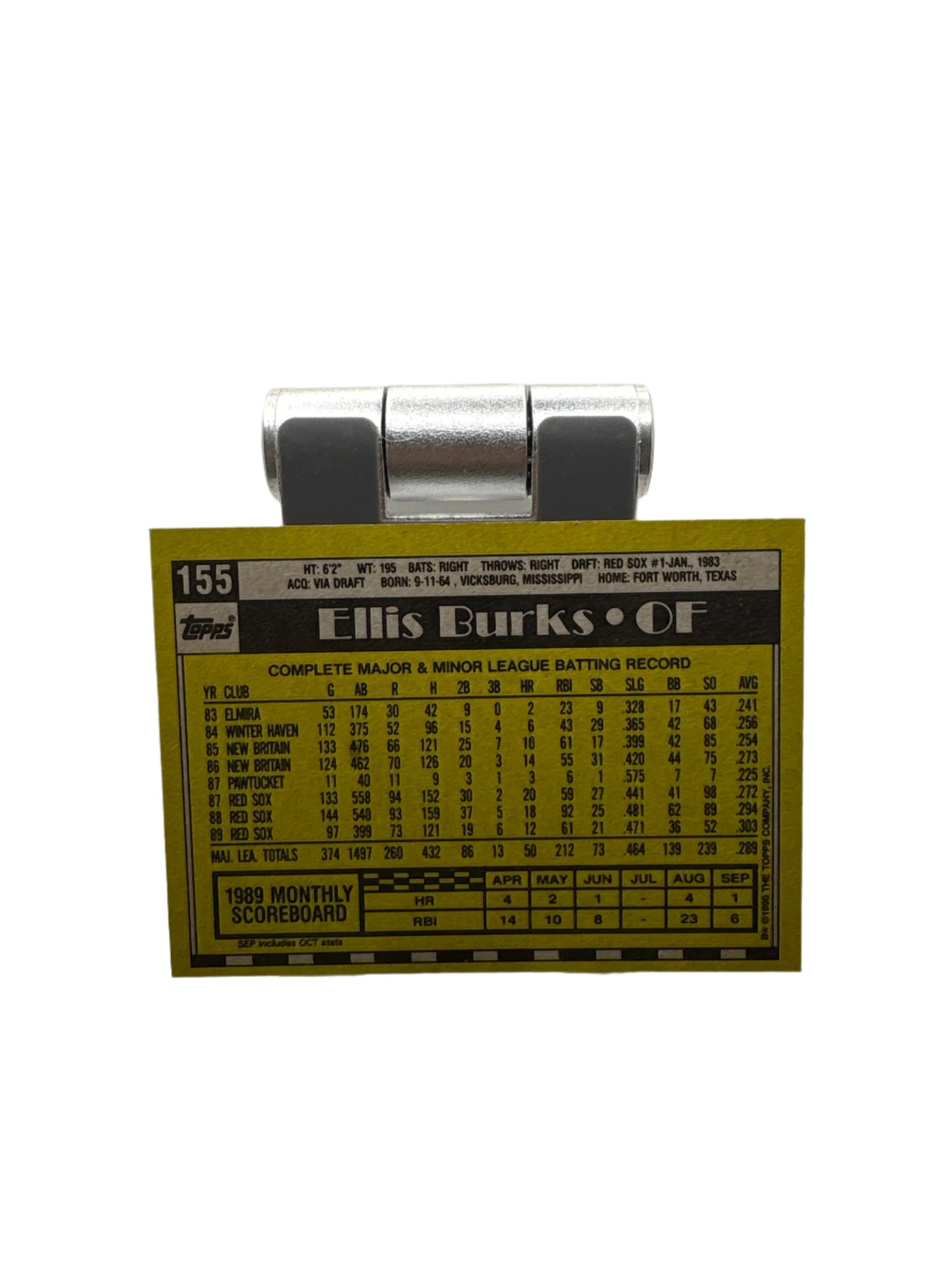 Topps Ellis Burks
