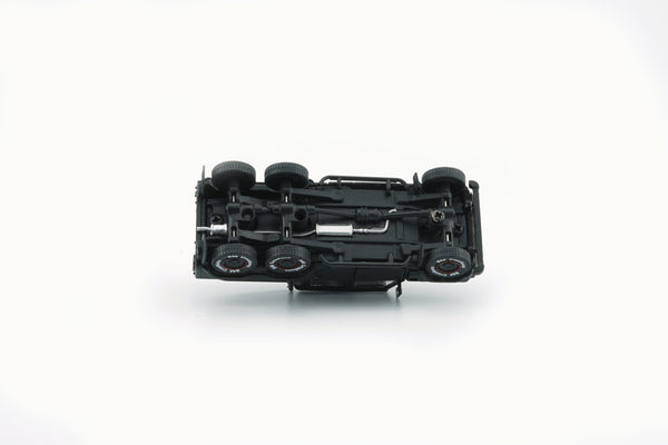 BM Creations 2016 Land Rover Defender 110 Pick Up 6x6 Off Road Matte Blk RHD 1:64 64B0339