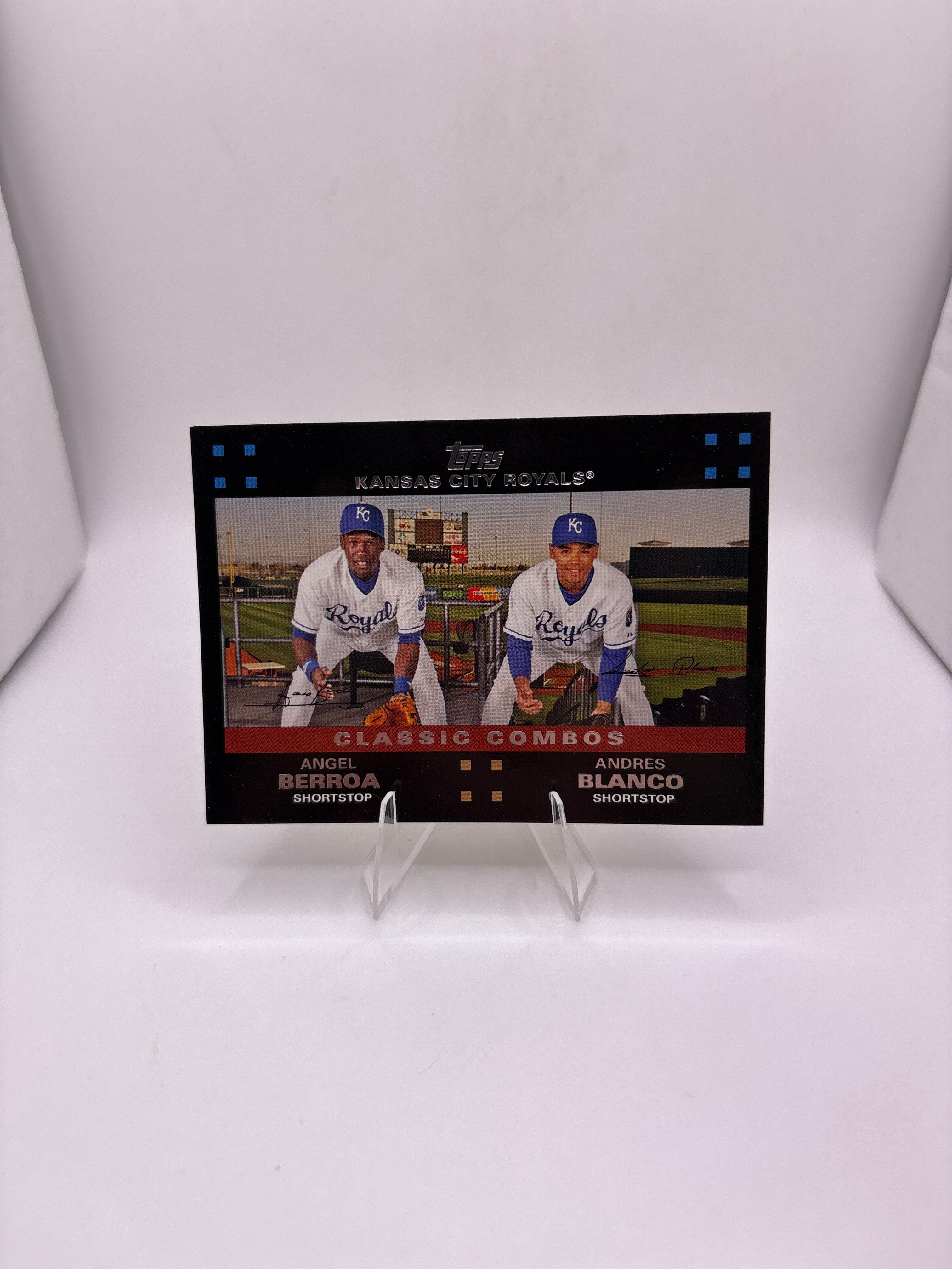 Topps Angel Berroa Andres Blanco Main image