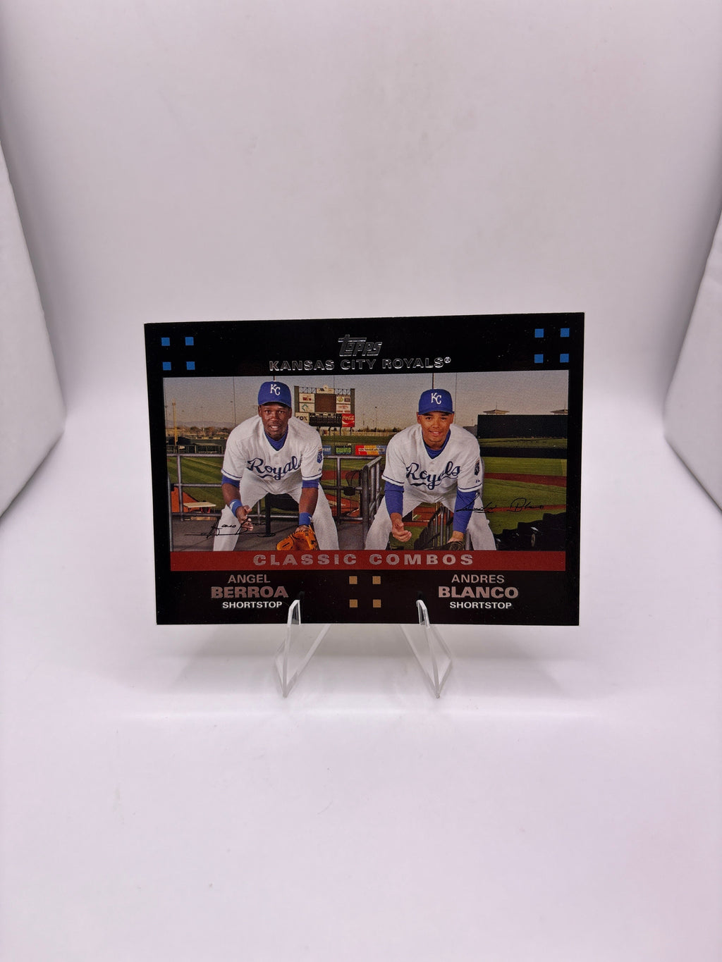 Topps Angel Berroa Andres Blanco