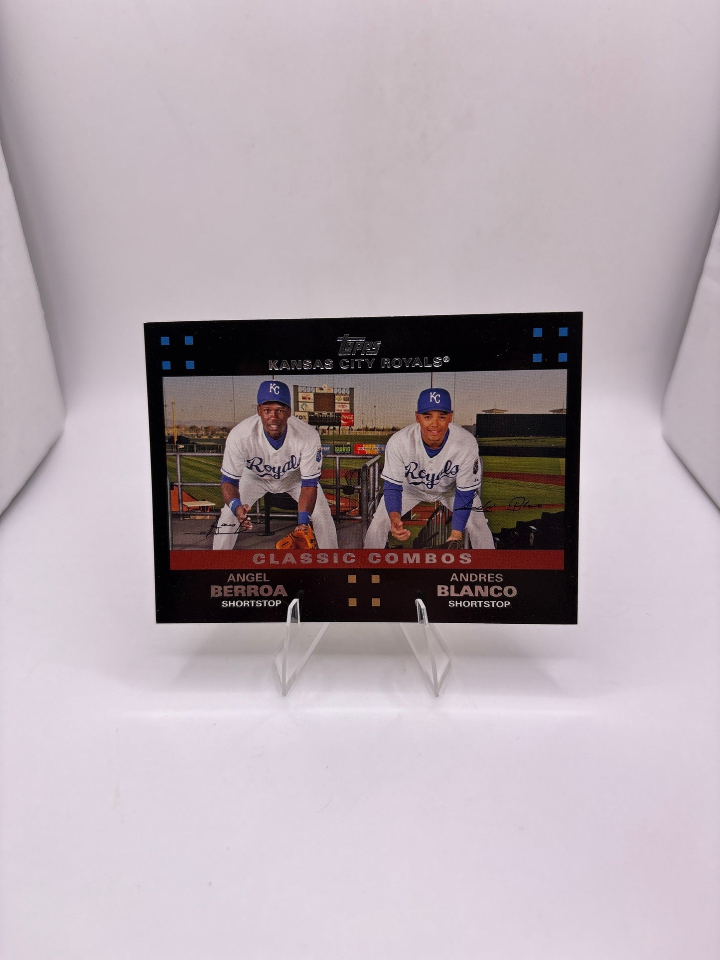 Topps Angel Berroa Andres Blanco