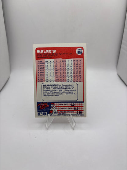 Fleer Mark Langston