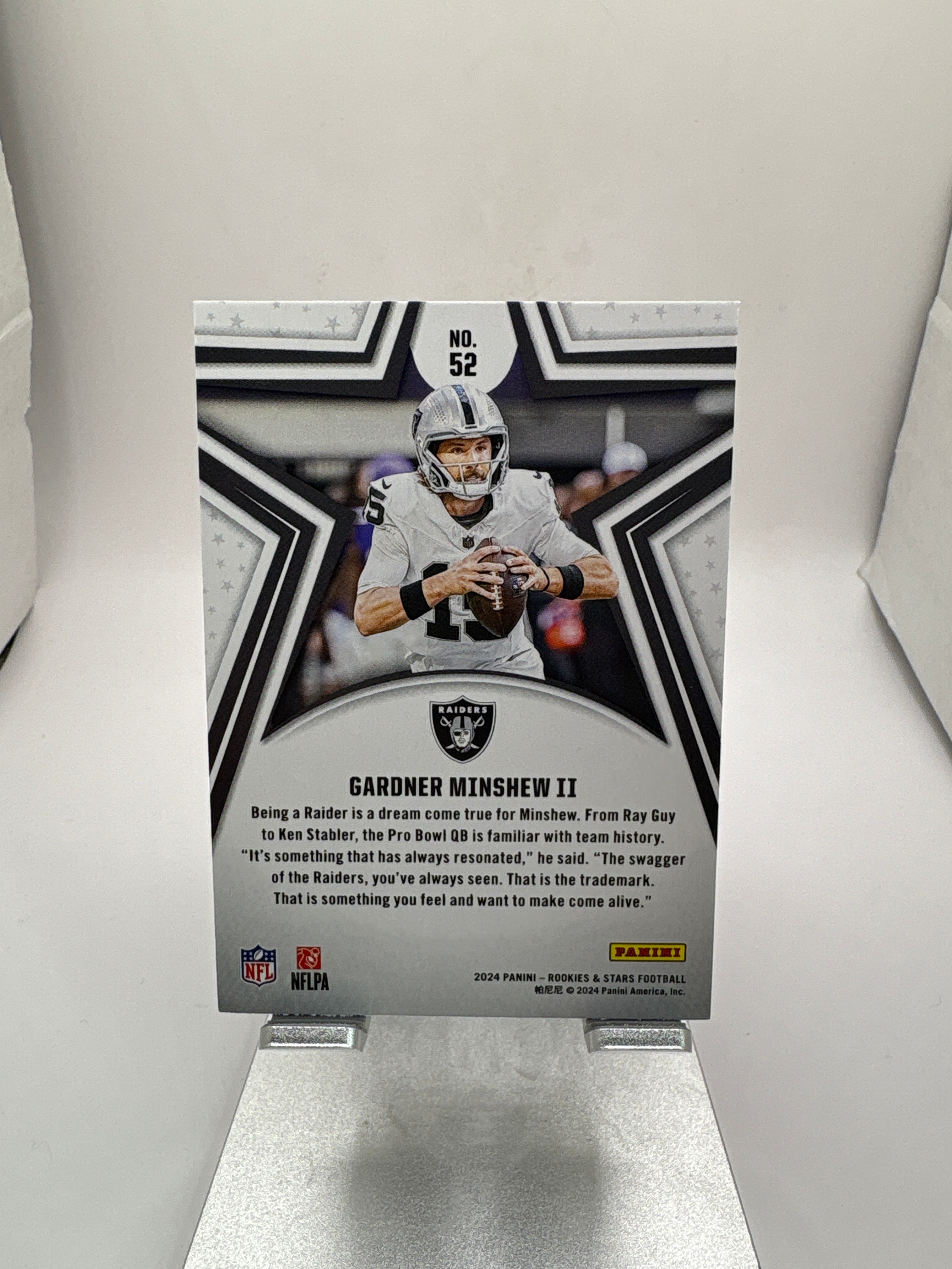 Panini Gardner Minshew II