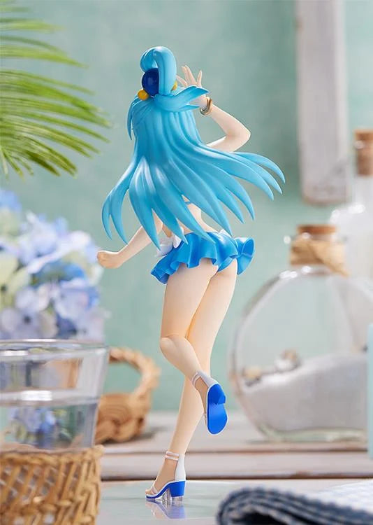 Konosuba Aqua Swimsuit Pop Up Parade Statue - Collectors World Toys