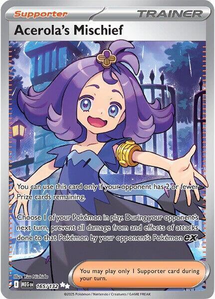 Acerola's Mischief (165/132) [Mega Evolutions: Base Set] Main image