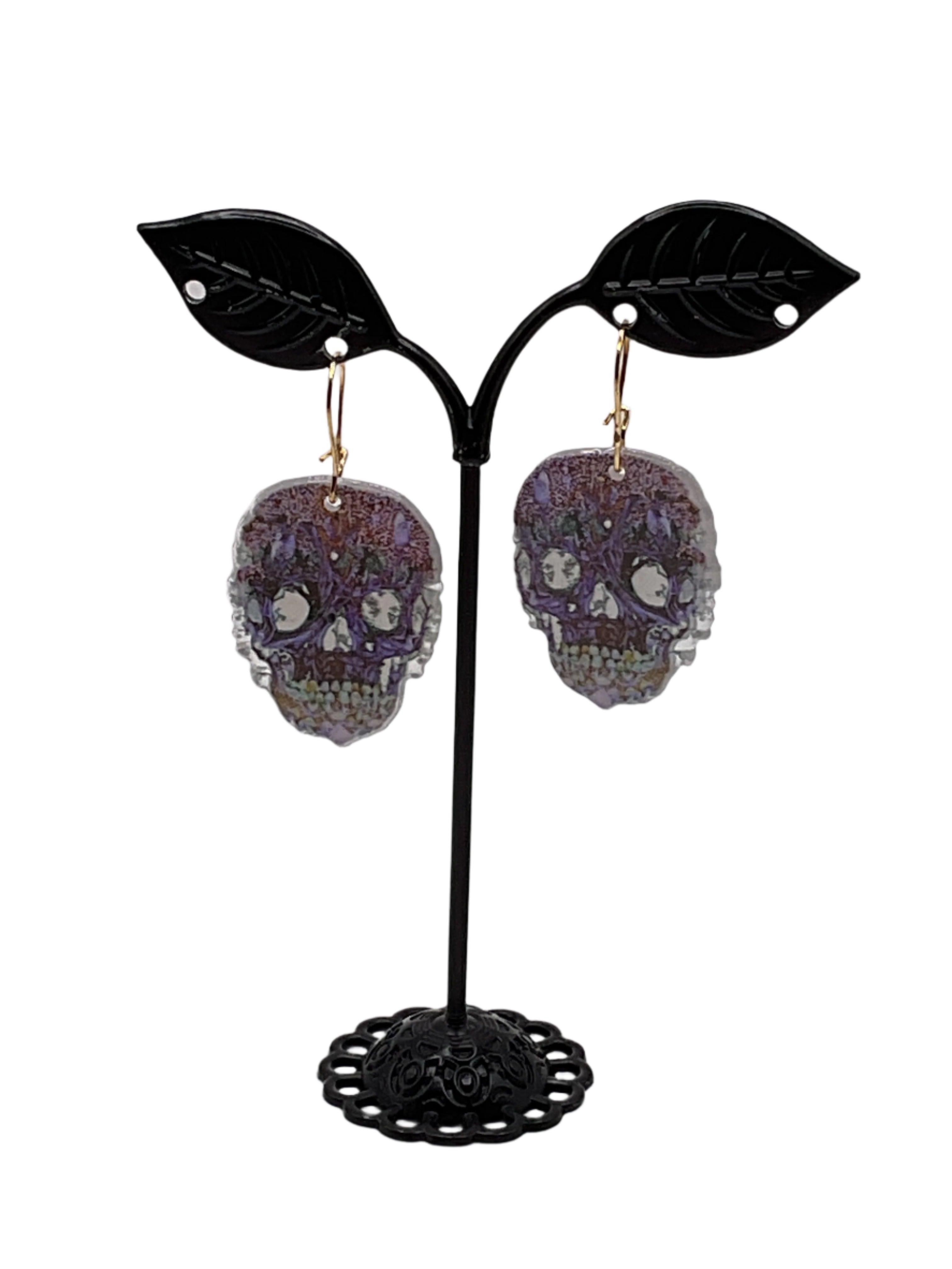 Skull earrings