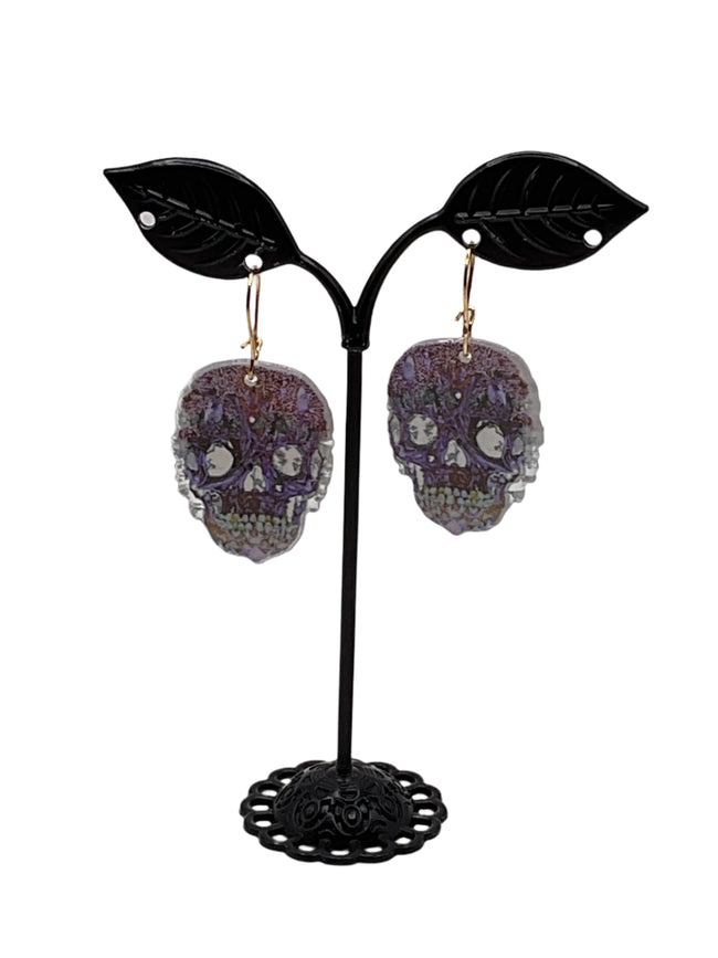Skull earrings Hover Image