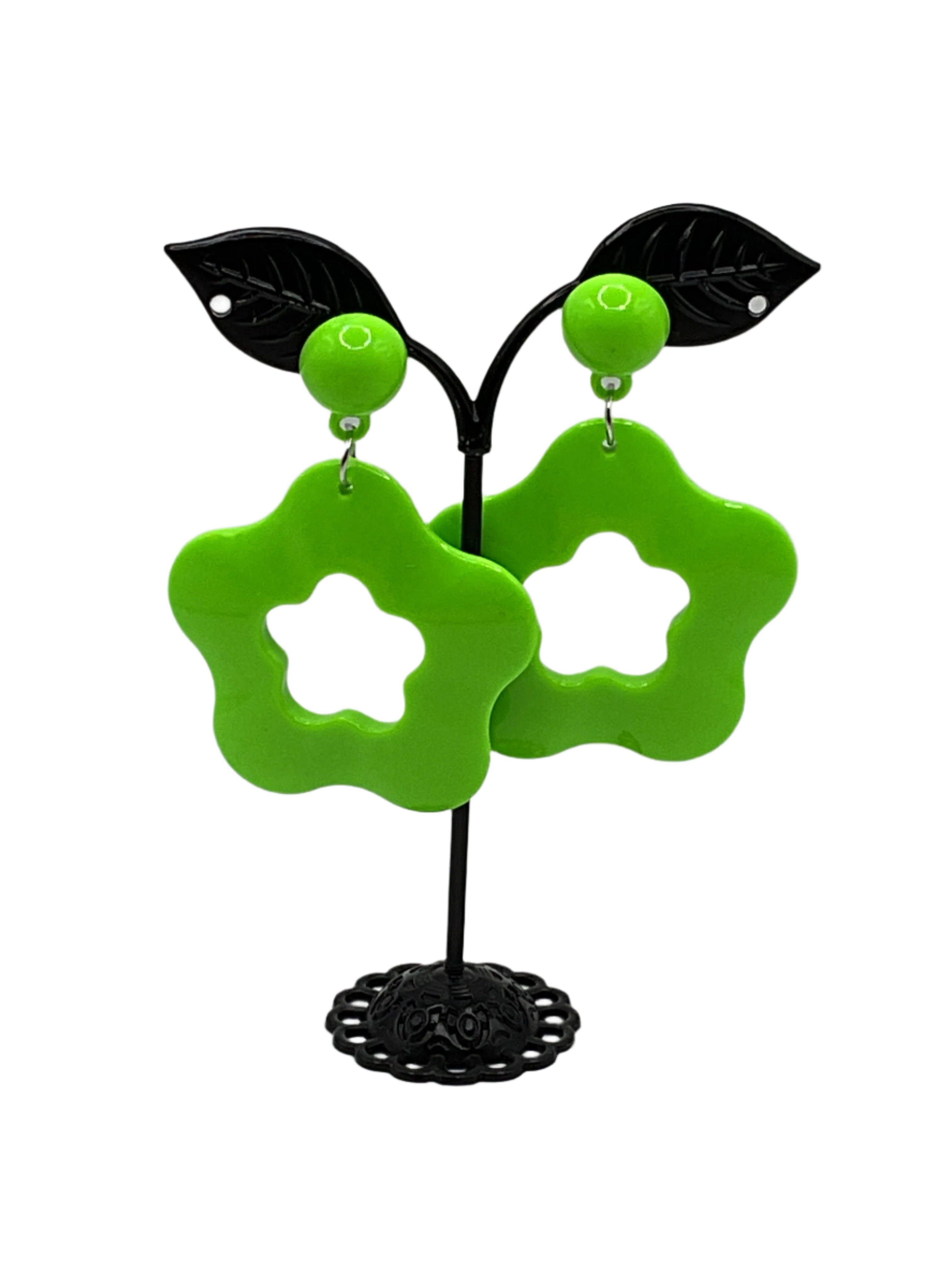 Large Colorful Earrings