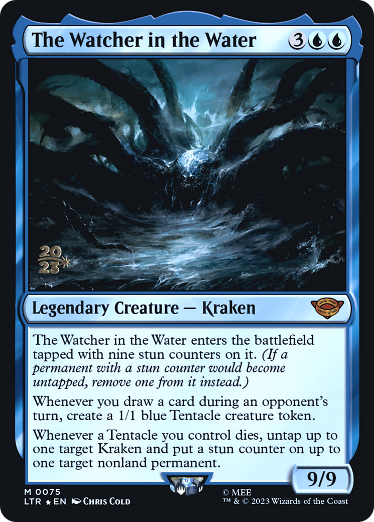 The Watcher in the Water (PRE-75S) - Tales of Middle-earth Promos Foil