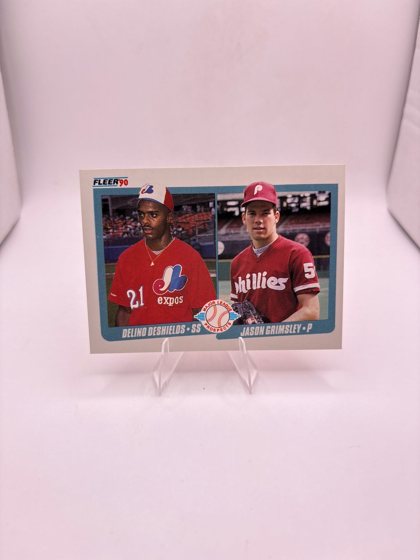 Fleer Delino DeShields Jason Grimsley