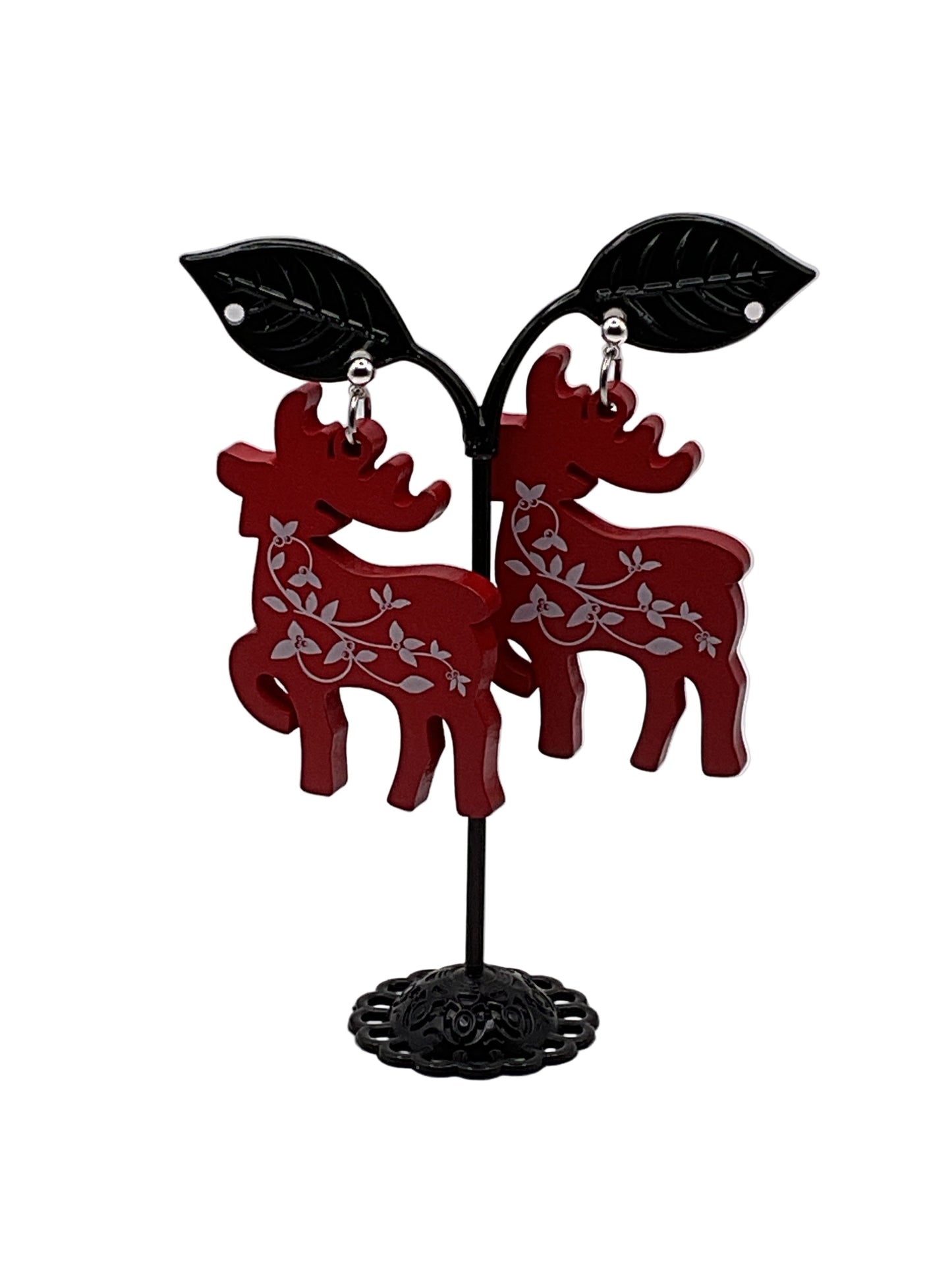 CHRISTMAS FOREST CRITTER EARRINGS